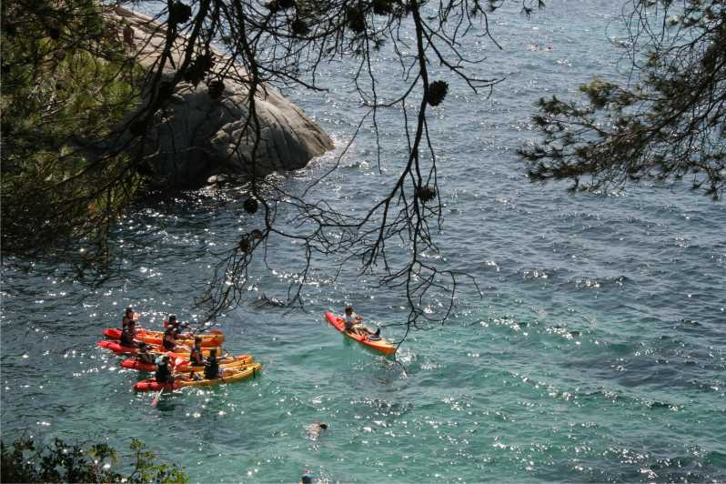 Kayak and Snorkel in Playa de Aro, Costa Brava - Starting beside Cavall Bernat in Platja d’Aro