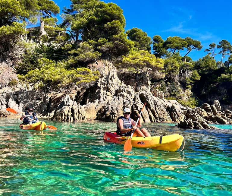 Kayak and Snorkel in Playa de Aro, Costa Brava - A quick lesson, then straight onto the Mediterranean