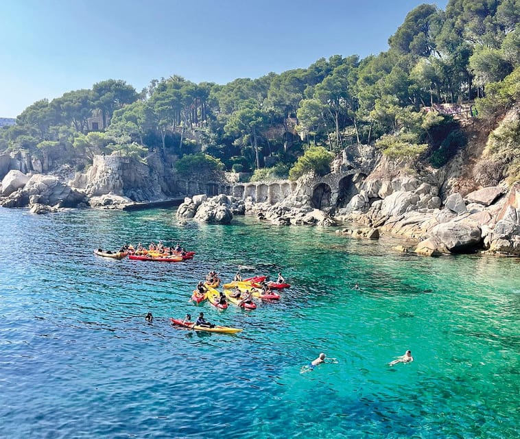 Kayak and Snorkel in Playa de Aro, Costa Brava - Continue on the Camino de Ronda