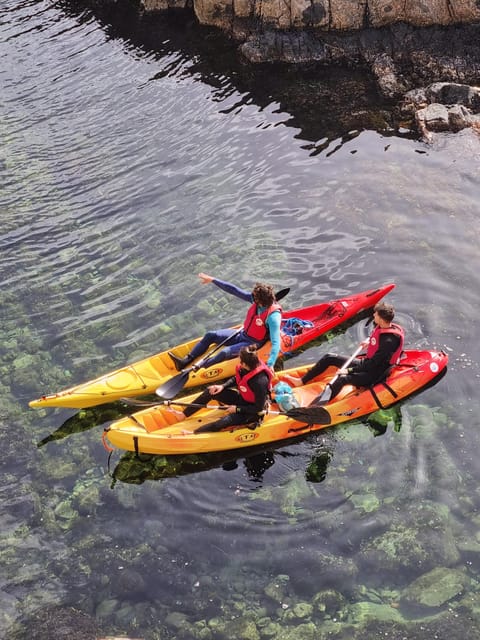 Kayak and snorkel Tour Platja d'Aro - One hour along the Costa Brava by kayak