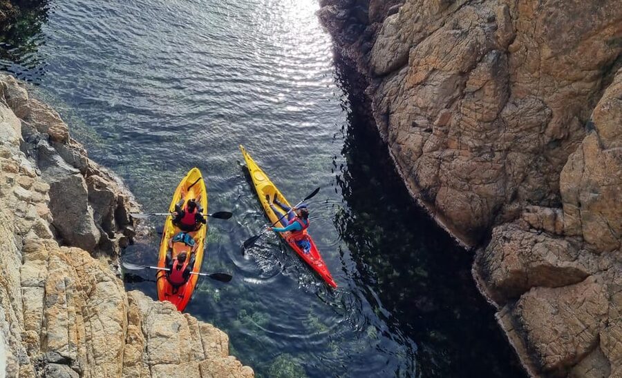 Kayak and snorkel Tour Platja d'Aro - Simple preparation that makes a difference