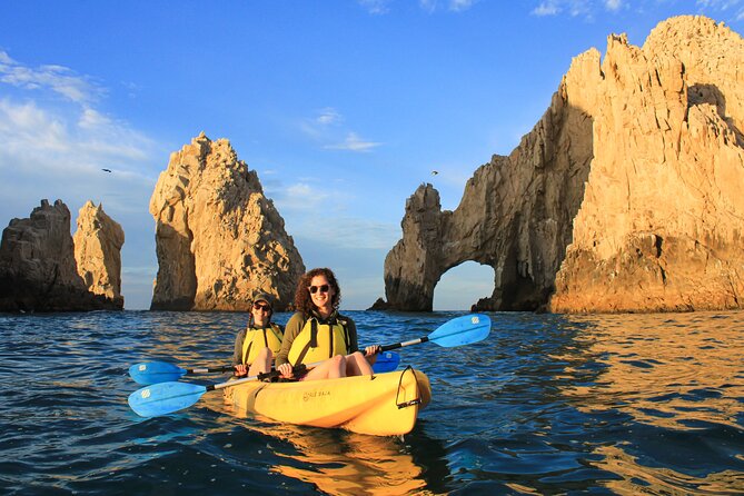 Kayak Expedition to the Arch of Cabo San Lucas, Lovers Beach & Snorkel - Lovers Beach, Divorce Beach, and Neptune’s Finger
