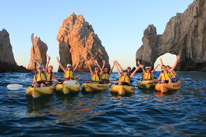 Kayak Expedition to the Arch of Cabo San Lucas, Lovers Beach & Snorkel - Price and what you receive for $90