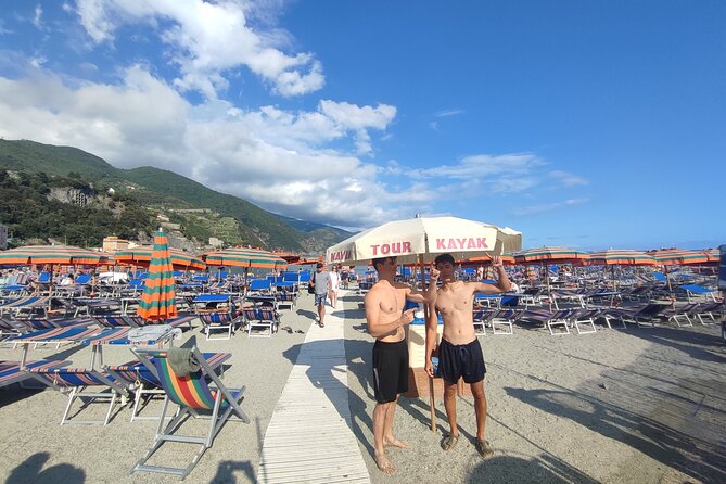 Kayak experience with Carnassa Tour in Cinque Terre + Snorkeling - Paddling past Monterosso’s two faces