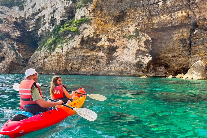 Kayak Paradise: Cala Portixol Snorkel, Cave & Cliff Jumping Tour - Starting at Cala de Portixol