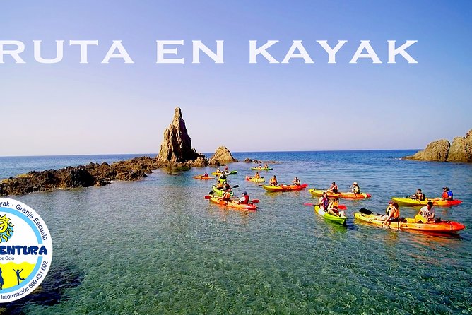 Kayak y snorkell por las mejores calas del Parque Natural Cabo de Gata - The snorkeling stop adds a welcome change