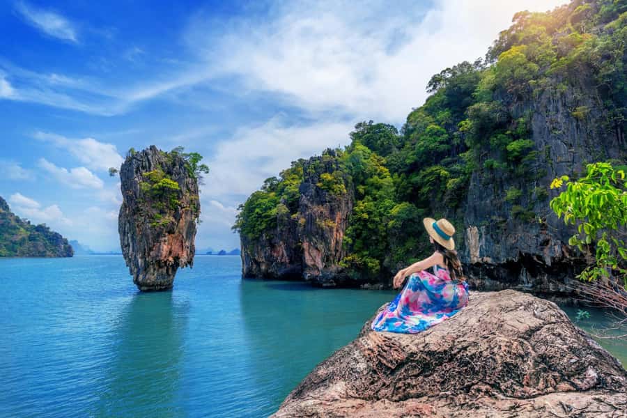Khaolak: James Bond Island Kayak Tour with Snorkeling &Lunch - Phang Nga Bay by boat