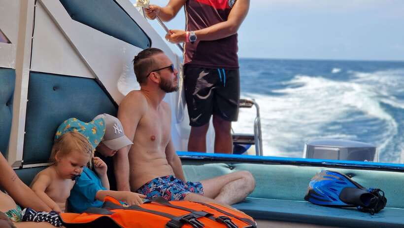 Koh Lanta: Phi Phi Islands Tour w/ Maya Bay, Snorkel & Lunch - Phi Phi Don lunch: practical rather than special