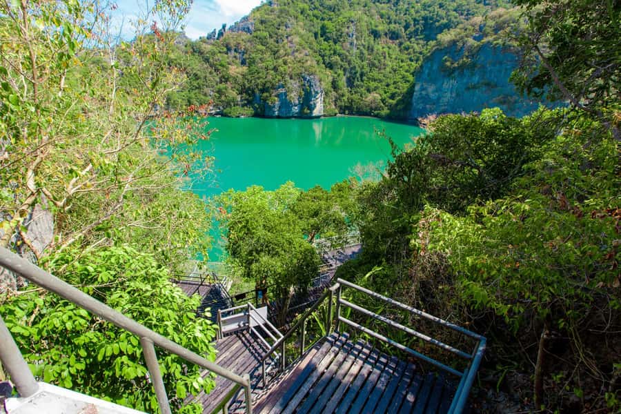 Koh Samui Premium Ang Thong Kayaking & Snorkeling with Lunch - Emerald Lake on Koh Mae Ko
