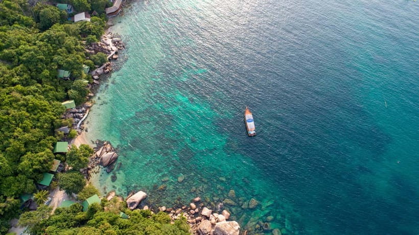 Koh Tao: First Light Snorkel Adventure with Oxygen Tours - Shark Bay is the final snorkeling stop