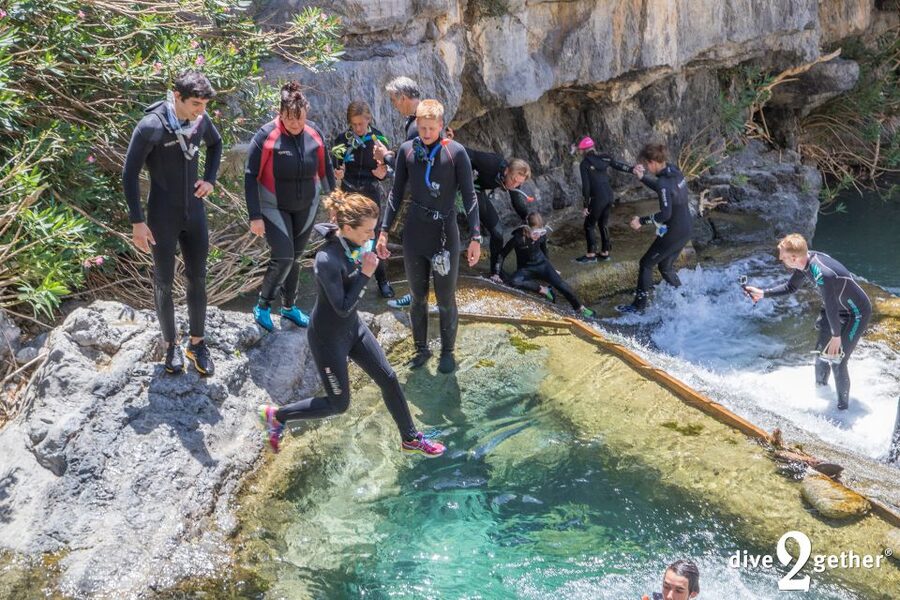 Kourtaliotiko Gorge: Snorkel Trip to the Waterfalls - The lagoon and Kourtaliotiko Waterfalls