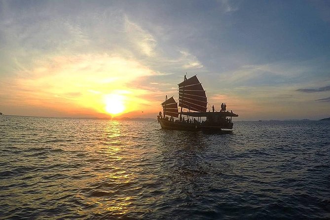 Krabi 4 Island Sunset Snorkeling Cruise + Bioluminescent Swim - Poda Island is the dinner and sunset setting