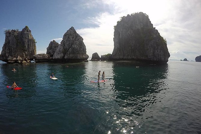 Krabi 4 Island Sunset Snorkeling Cruise + Bioluminescent Swim - Ko Ya Wa Sam brings the first serious water time