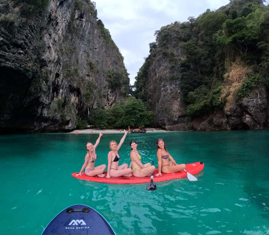 Krabi: 4-Island Sunset Snorkeling Tour & Bioluminescent Swim - Phra Nang Beach: a short final shore stop
