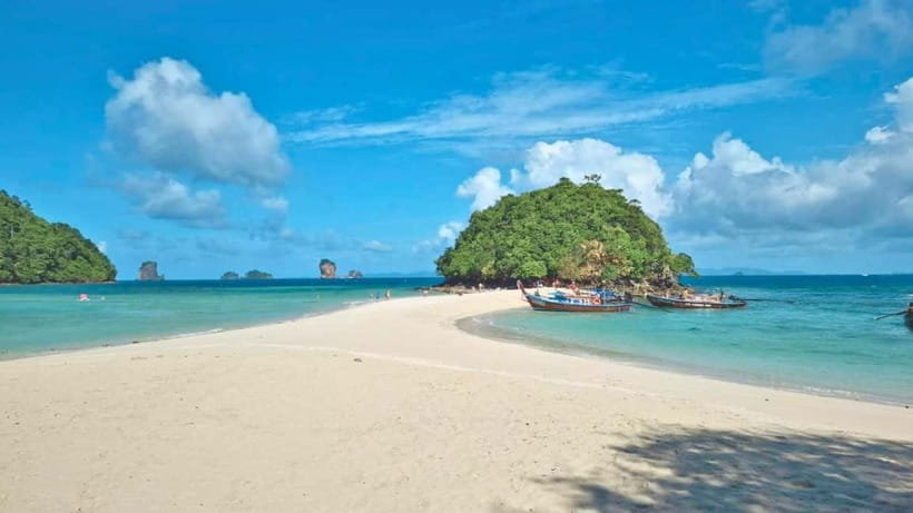 Krabi: 4 Islands Hopping & Snorkeling Tour - Leaving Ao Nang for Phra Nang Cave