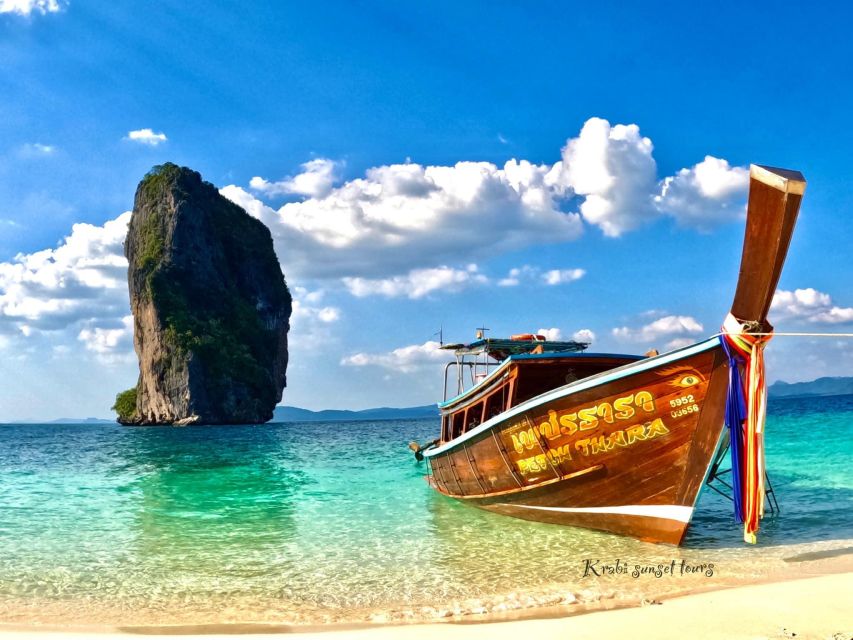 Krabi: 4 Islands Snorkeling Tour by Longtail Boat - Phra Nang Cave Beach starts the island day