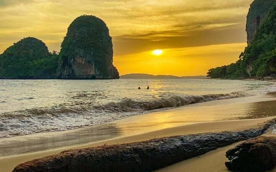 Krabi: Bioluminescent Plankton, Snorkeling & Sunset Tour - Chicken Island for swimming and snorkeling