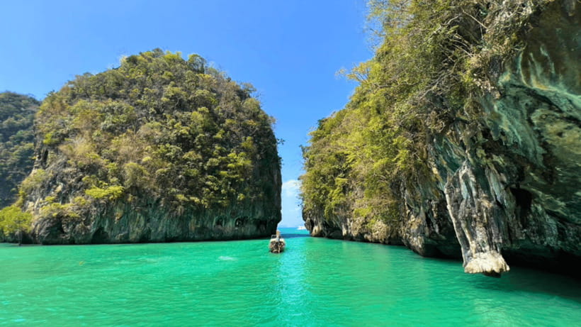 Krabi: Hong Islands Private Boat Trip & Snorkeling - Pakbia’s sandbars and low-tide scenery