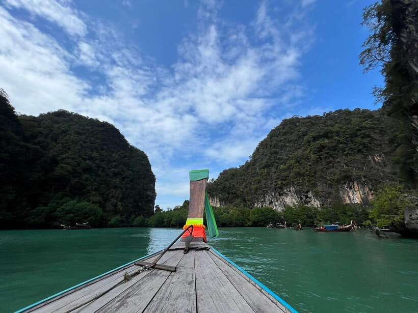 Krabi: Hong Islands Private Boat Trip & Snorkeling - Lahding, the cove known as Paradise Island