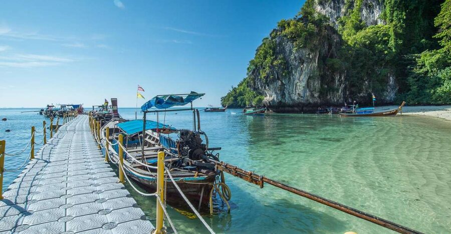 Krabi: Hong Islands Snorkeling with Lunch by Longtail Boat - Hong Island lagoon: the strongest first impression