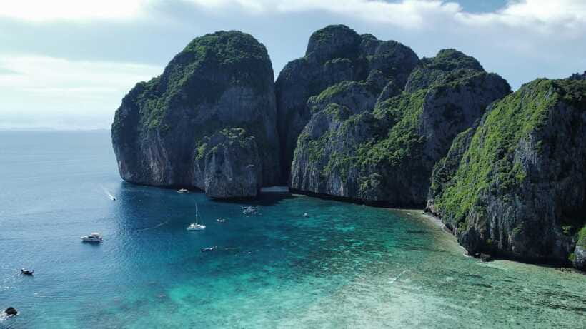 Krabi: Phi Phi and 4 Islands with Snorkeling by Speed Boat - Pileh Lagoon in 30 minutes