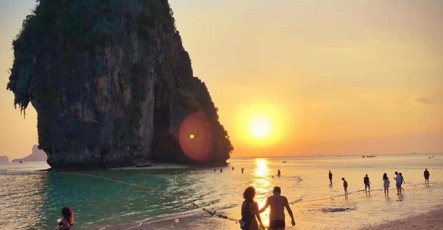 Krabi: Seven Islands Snorkel Cruise with Dinner - Phra Nang Beach and Railay’s limestone cliffs