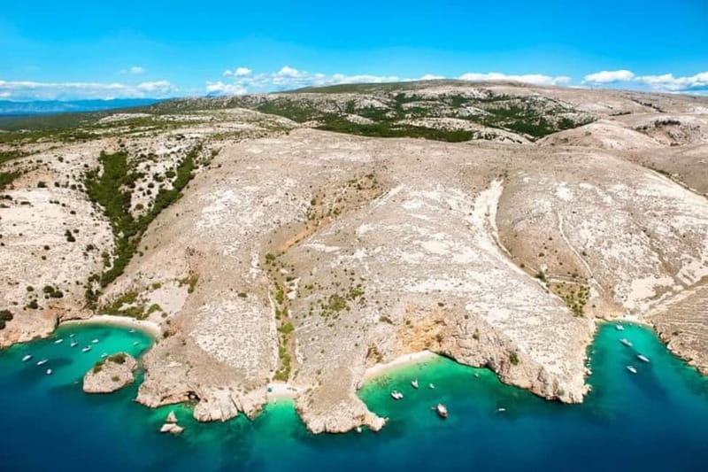 Krk: Swimming and Snorkeling tour on Golden Bay - Coves, caves, and the Stara Baška shoreline
