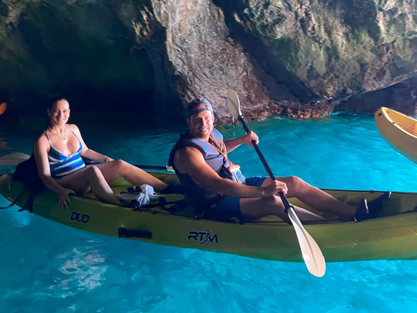 La Herradura: Maro Cliffs Kayak and Snorkeling Tour - Sea caves along the Maro-Cerro Gordo coast