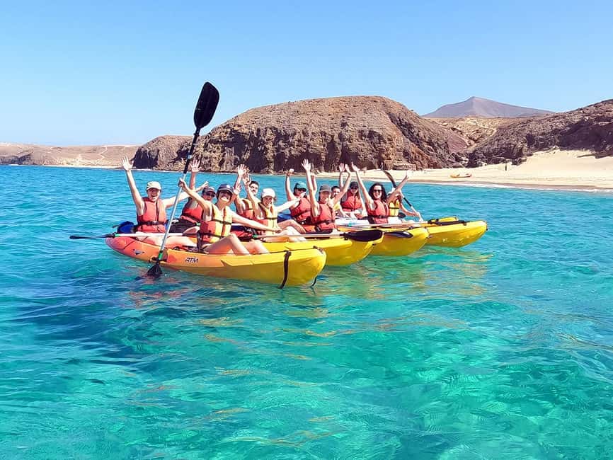 Lanzarote: Kayak and Snorkeling at Papagayo Beach - The paddle back and what it feels like