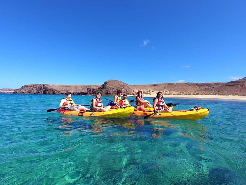 Lanzarote: Kayak and Snorkeling at Papagayo Beach - Final call: book it if you want coast, fish, and exercise