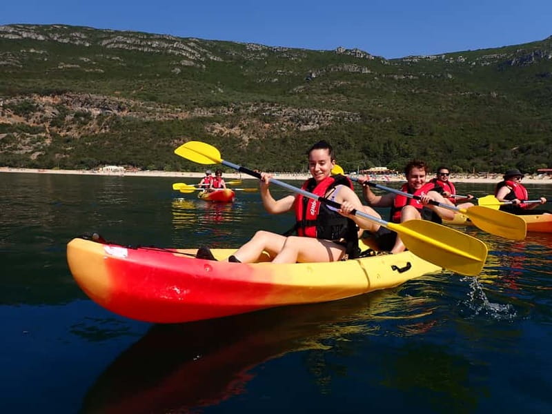 Lisbon: Kayaking & Snorkeling Tour with photos included - A calm start with a short paddling lesson