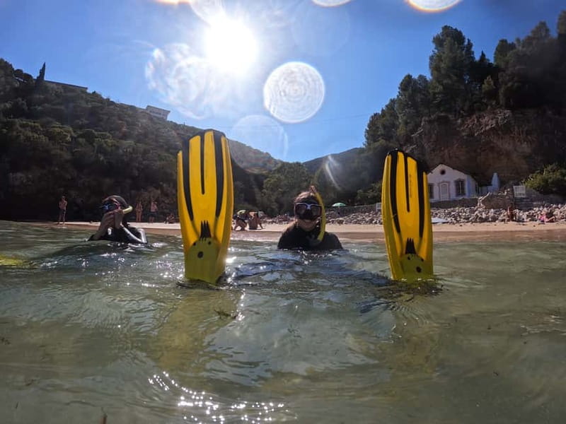 Lisbon: Snorkeling experience in Marine Reserve with photos - The first part: equipment and a calm introduction