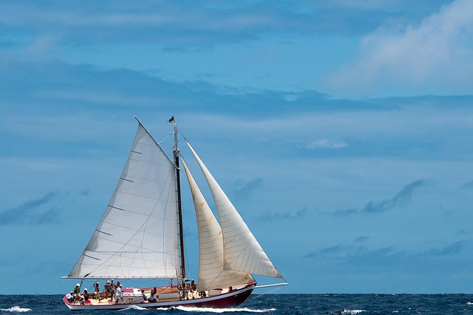 Little Bay Half-Day Sail & Snorkel Adventure - Sailing from Sandy Ground toward Little Bay