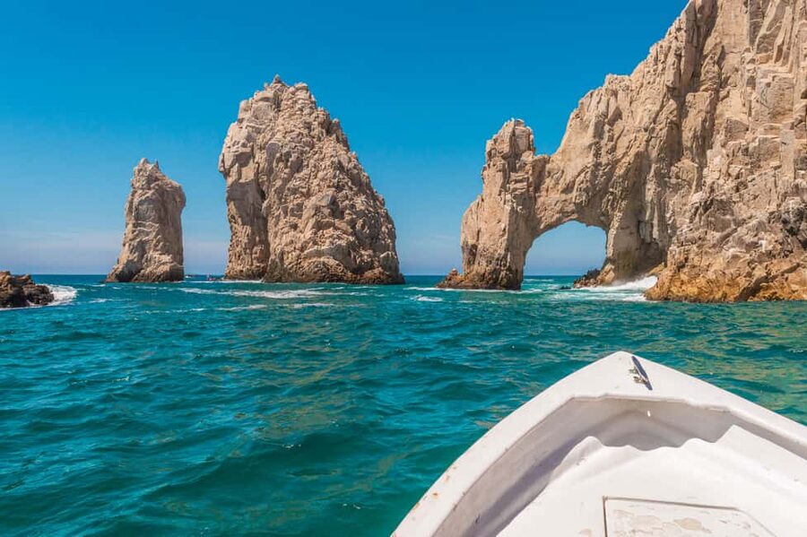 los cabos arch tour & drinks +snorkel tour - The opening boat ride through Cabo’s famous bay
