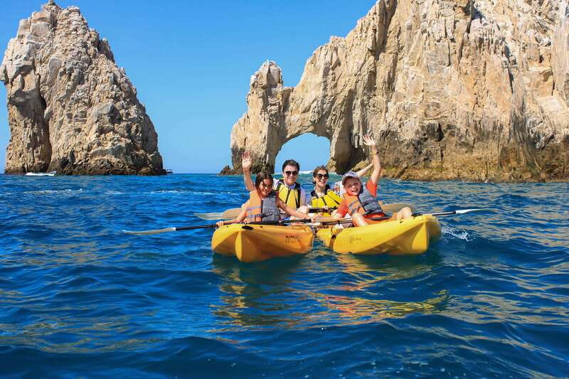 Los Cabos: Kayak to The Arch & Snorkel + Transport & Photos - Cannery Beach: briefing before the paddle