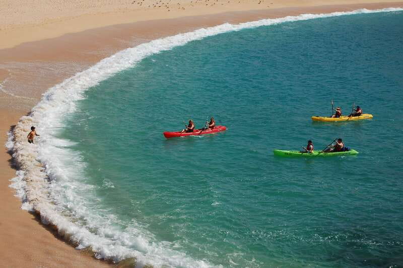 Los Cabos: Kayaking and Snorkeling in Two Pristine Bays - Santa Maria Bay and its horseshoe beach