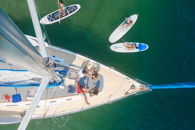 Los Cabos Luxury Sailing, Snorkel and Lunch Cruise - Lunch, cocktails, and the luxury question