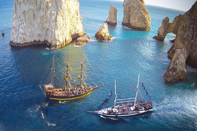 Los Cabos Snorkel & Pirate Ship Fun Adventure with Lunch - Setting sail from Cabo San Lucas Marina