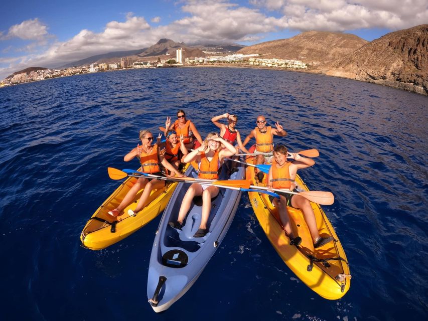 Los Cristianos: Kayaking and Snorkeling with Marine Wildlife - Pickup, timing, and what to bring