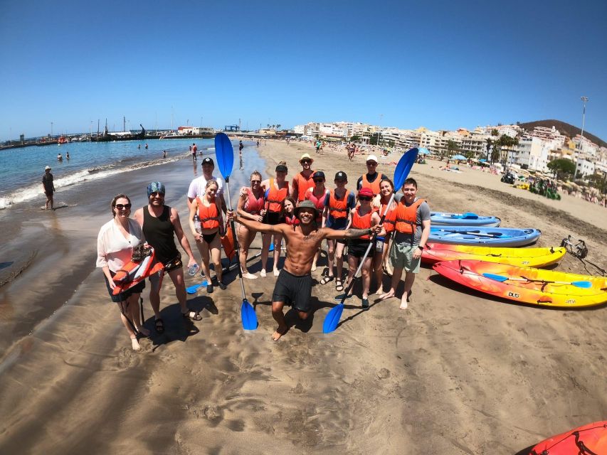 Los Cristianos: Kayaking and Snorkeling with Marine Wildlife - What the Palm-Mar snorkeling stop is like