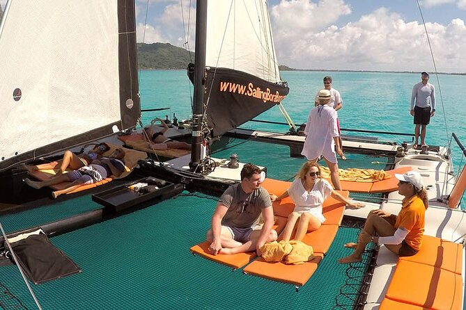 LUXURY Catamaran Bora Bora : Sailing, Snorkeling & Floating Bar - What the four hours feel like
