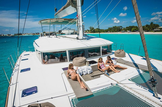 Luxury Catamaran, Snorkel and Dining Experience Barbados - Snorkeling above the shallow shipwreck