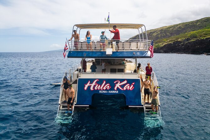 Luxury Kona Coast Snorkel Tour Including Lunch - Kealakekua Bay and the Captain Cook Monument