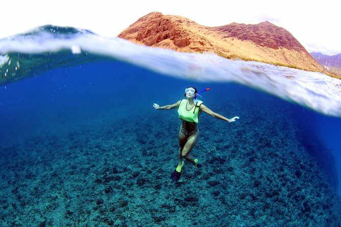 Luxury Snorkel Cruise, Local Buffet with Whale & Dolphin Watch - Leaving Ko Olina for Oahu’s western coast