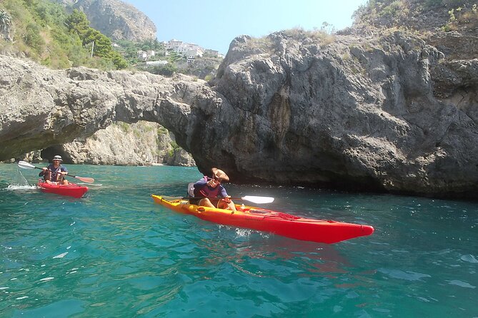 Maiori: Kayaking & Snorkeling tour along the Amalfi Coast - Starting in Maiori with a short safety lesson