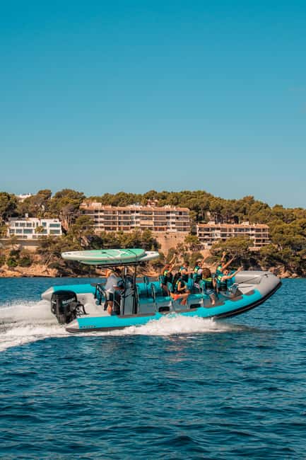 Mallorca: 2h speedboat tour, visit caves, cliffs and snorkel - Key points before you book
