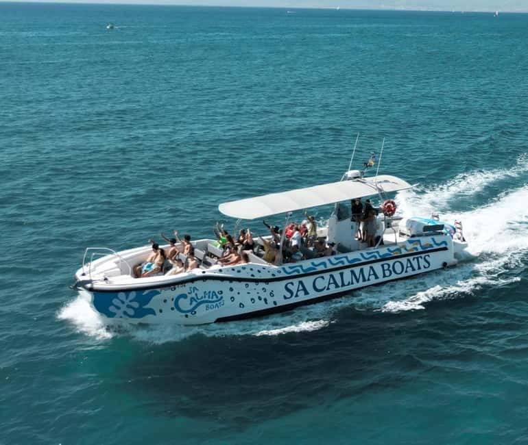 Mallorca Marine reserve: Visit caves, cliffs and snorkeling - Cueva Verde: the first 30 to 40 minutes in the water