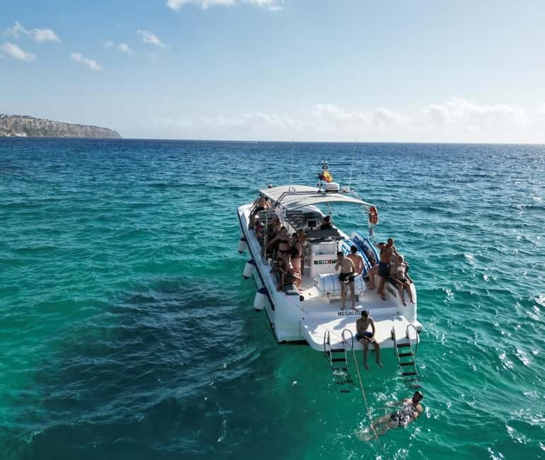 Mallorca Marine reserve: Visit caves, cliffs and snorkeling - Crossing Palma Bay from Sa Calma Boats