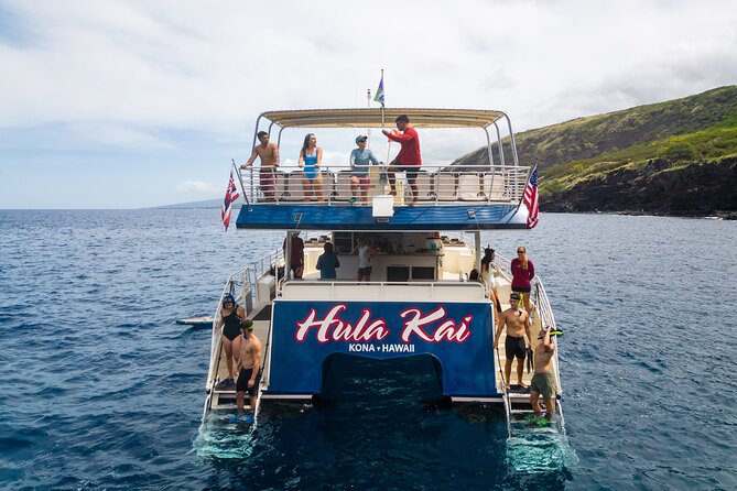 Manta Ray Night Snorkel Tour from Kona - Watching manta rays beneath the lights