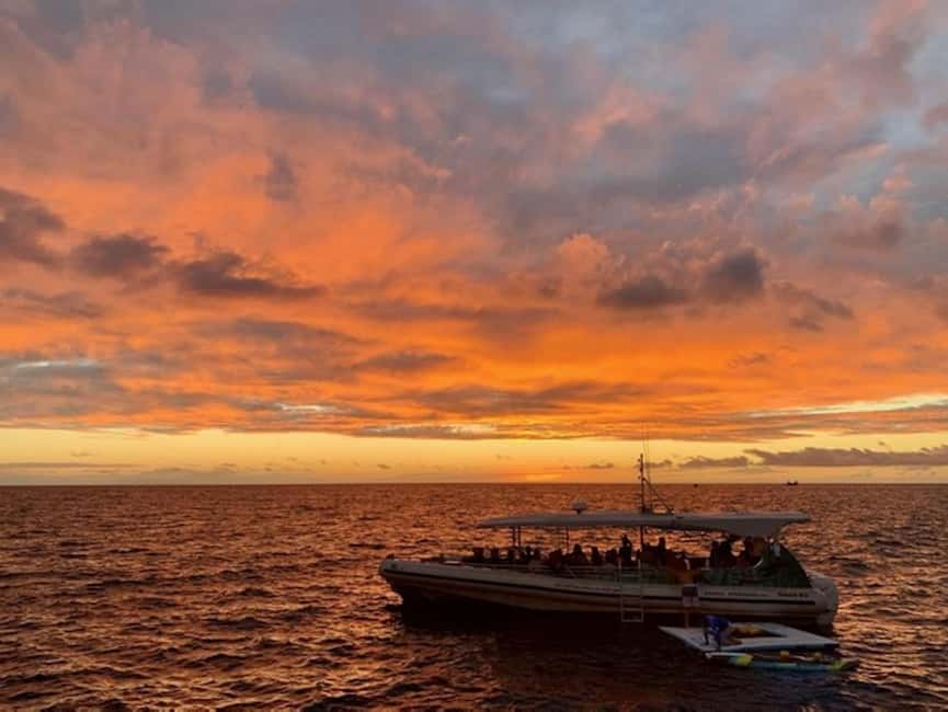 Manta Ray Snorkel in Kailua-Kona with Hot Cocoa - Sunset departure or moonlight tour?